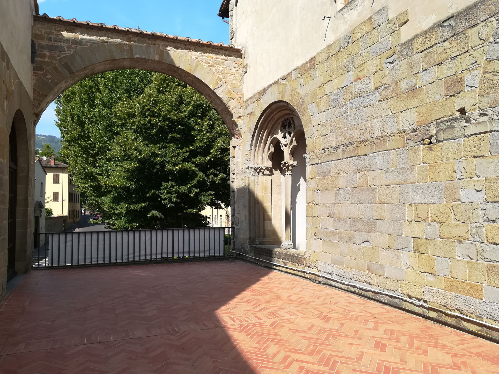 Balcony at the Civic Museum in Sansepolcro