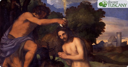 The Cathedral of Siena hosts “The Baptism of Christ” by Tiziano