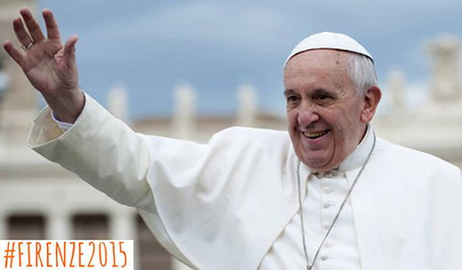Pope Francis visiting Florence and Prato on November 10
