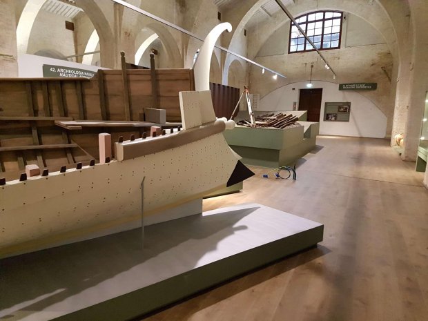 The Museum of Antique Boats in Pisa