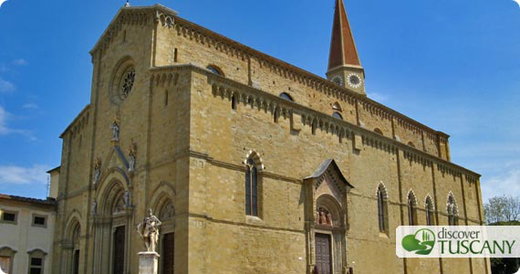 Visiting charming Arezzo