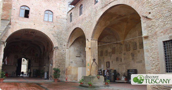 The beautiful town of Scarperia