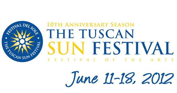 The Tuscan Sun Festival 2012 this year in Florence!
