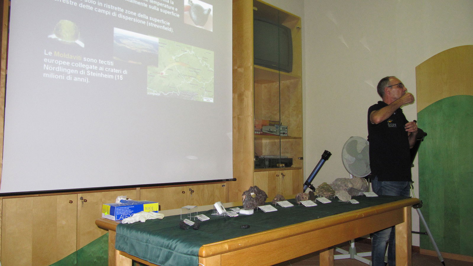 Lesson about the stars in Casentino