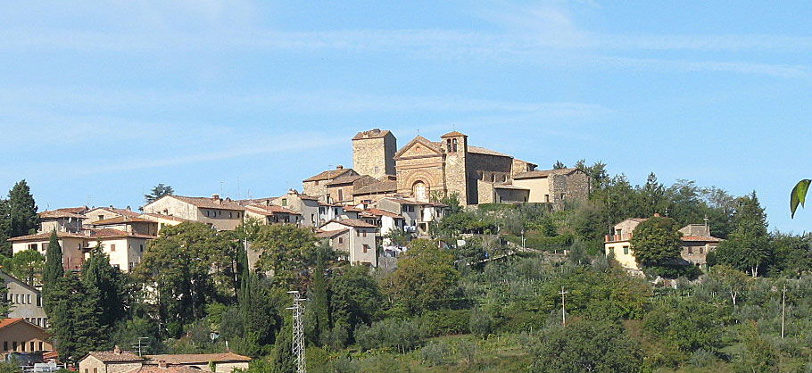 Panzano skyline