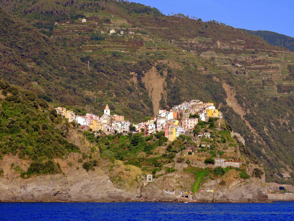 Visiting Corniglia in the middle of Cinque Terre