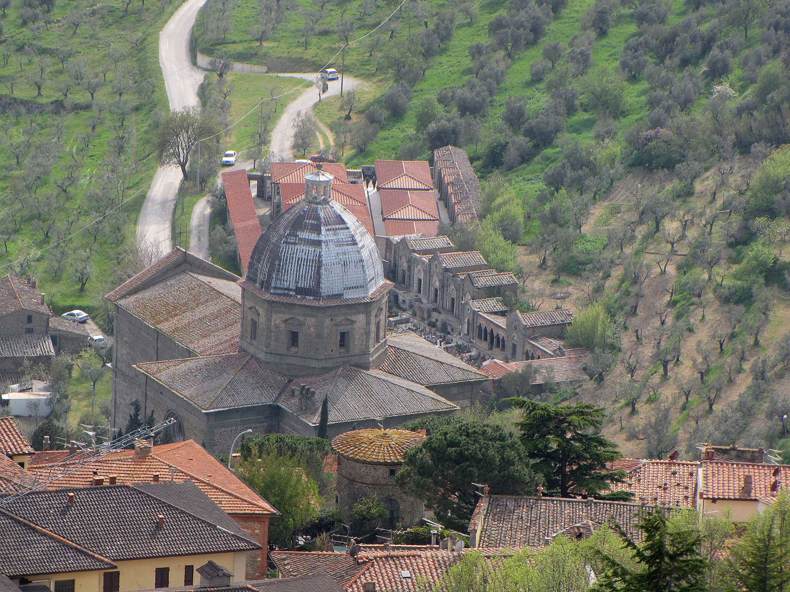 Cortona: Santa Maria delle Grazie