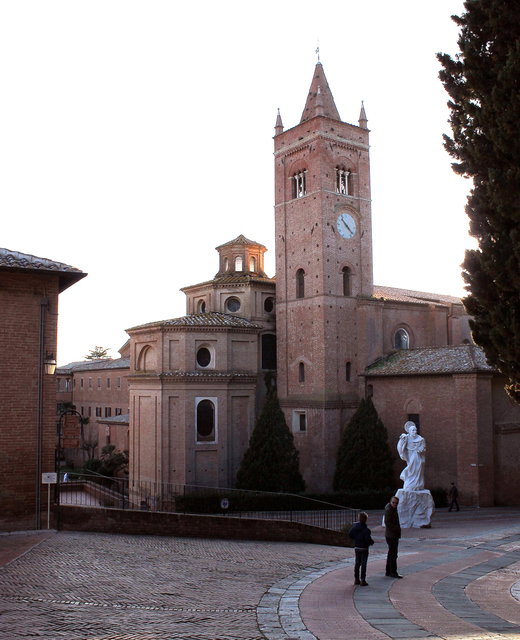 The Abbey of Monte Oliveto Maggiore