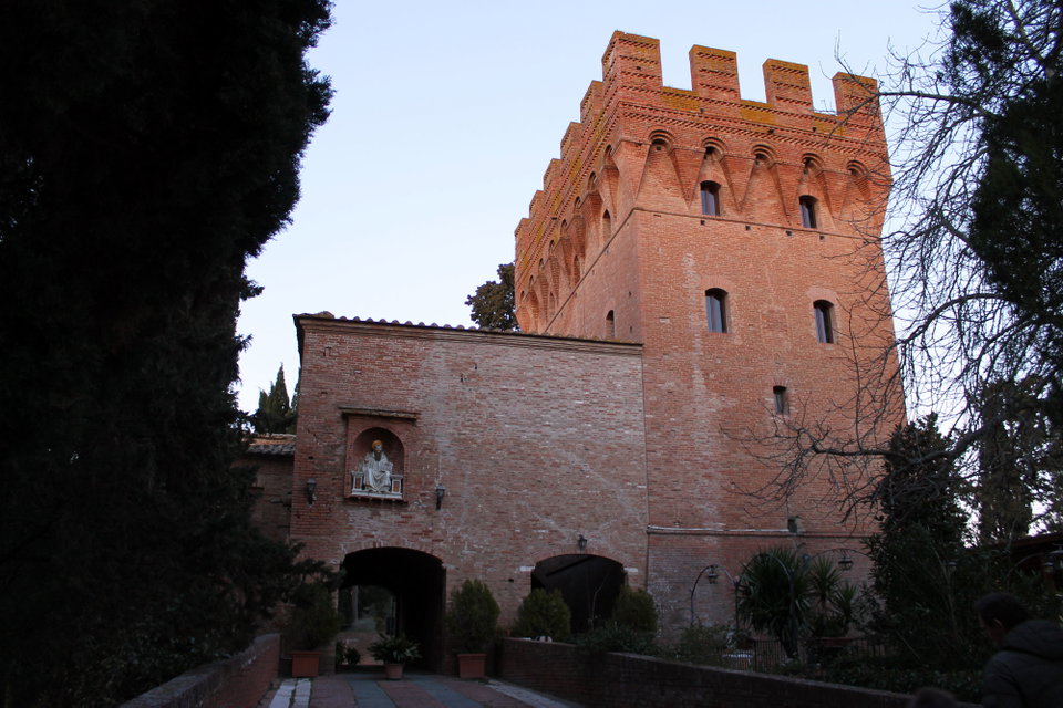 The Abbey of Monte Oliveto Maggiore