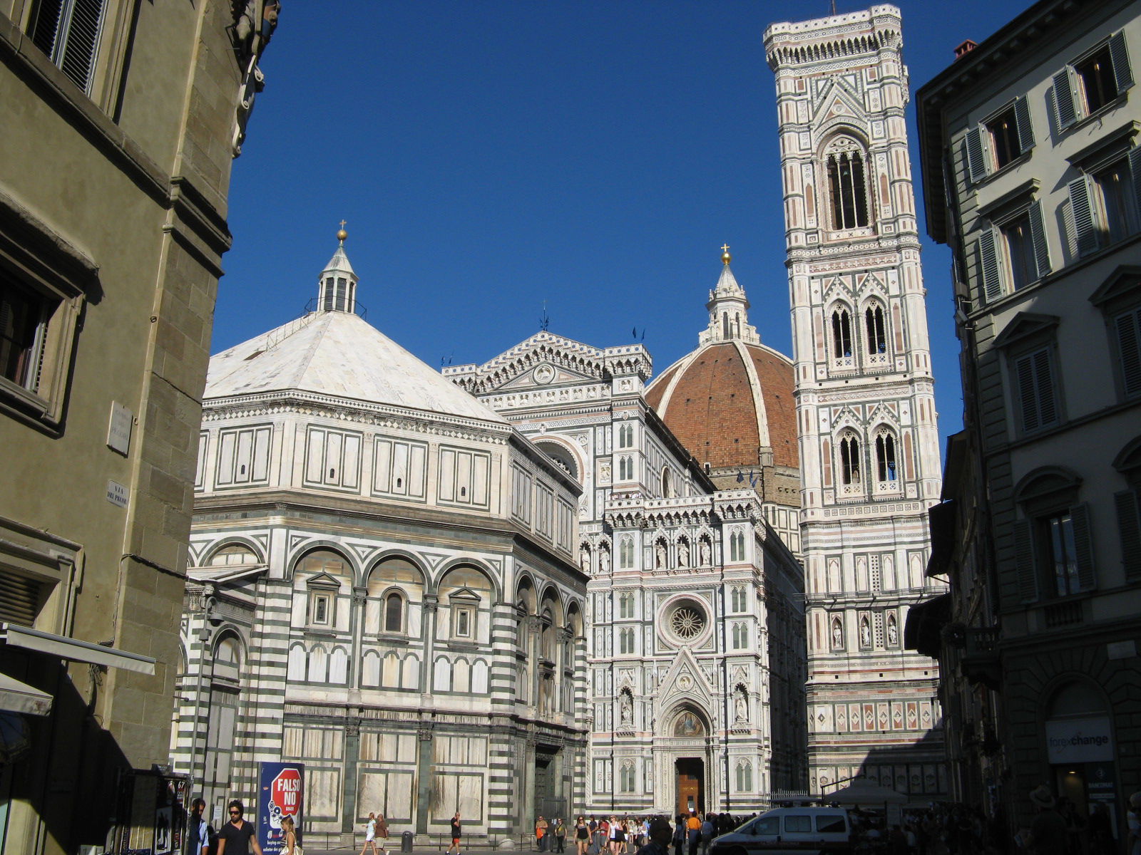 The beauty of the Piazza del Duomo in Florence