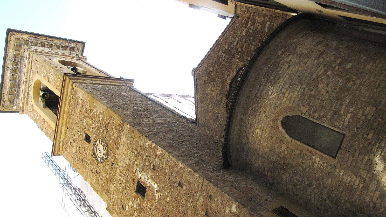 The backside of the church Santi Apostoli