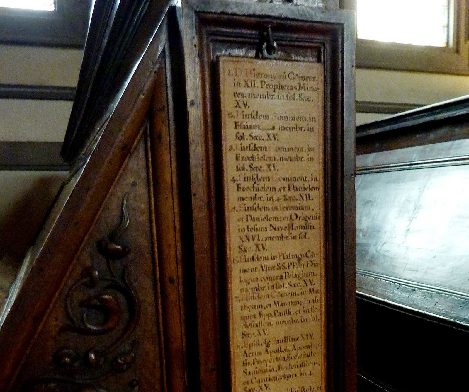 San Lorenzo Church Florence Italy: Medicea Laurenziana Library