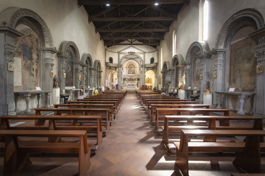 The Church of Sant'Ambrogio in the Santa Croce area