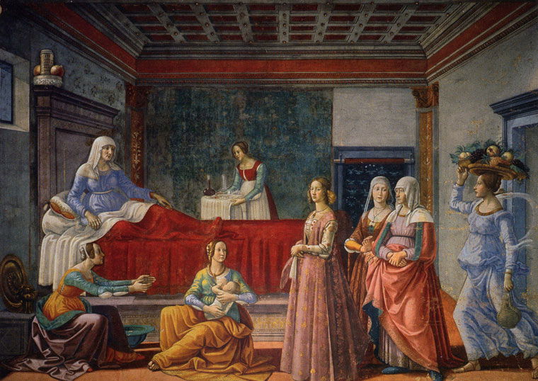 Santa Maria Novella in Florence:  Birth of St. John