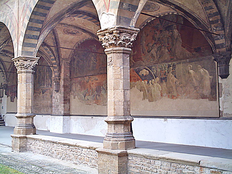  Santa Maria Novella in Florence:  Green Cloister