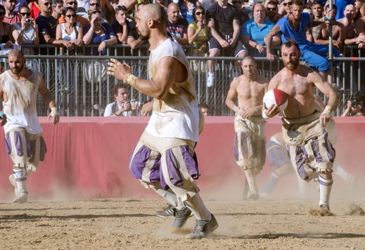 Interview with il Vallero from Bianchi - Calcio Storico