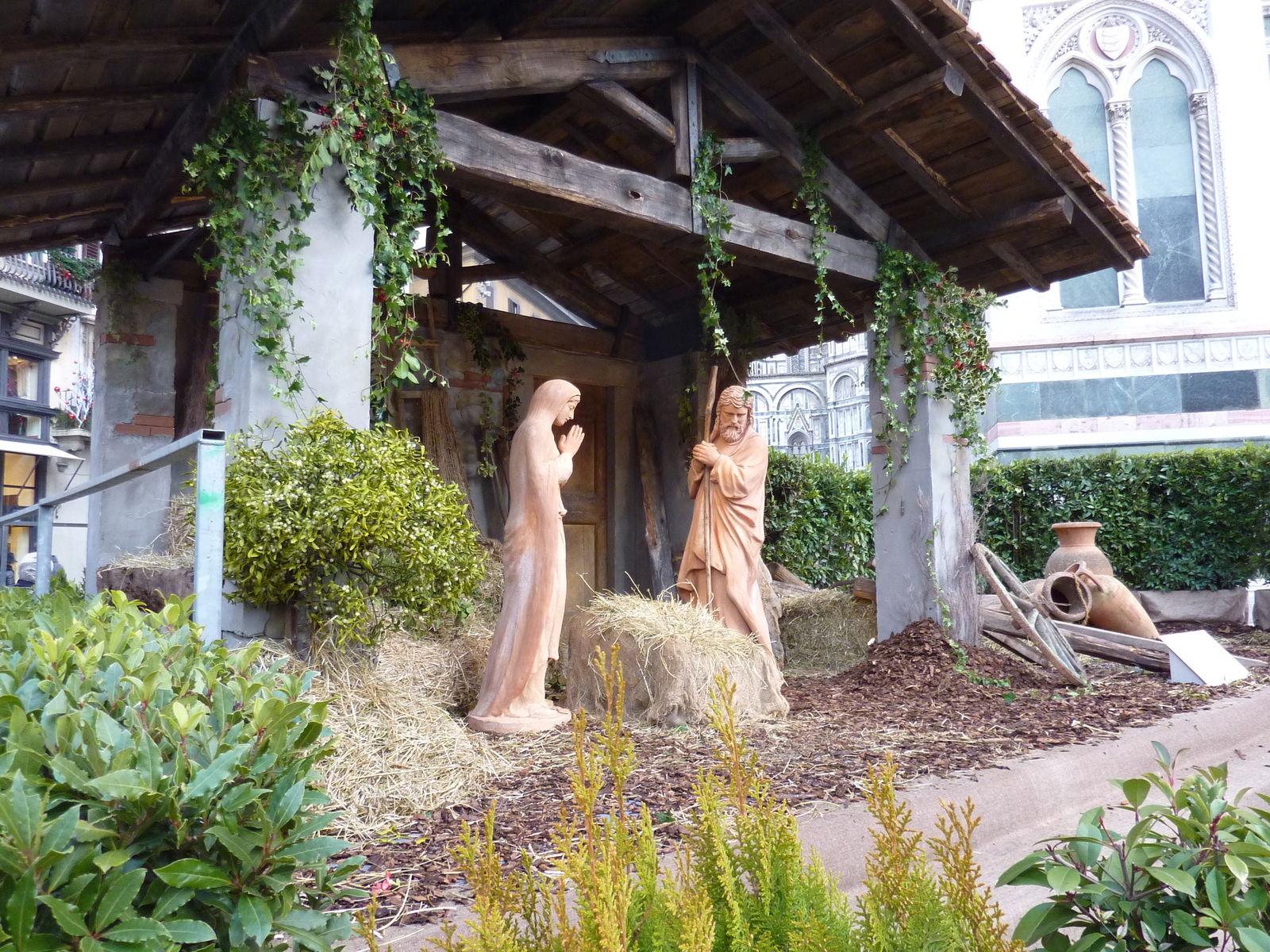 presepe in Piazza del Duomo