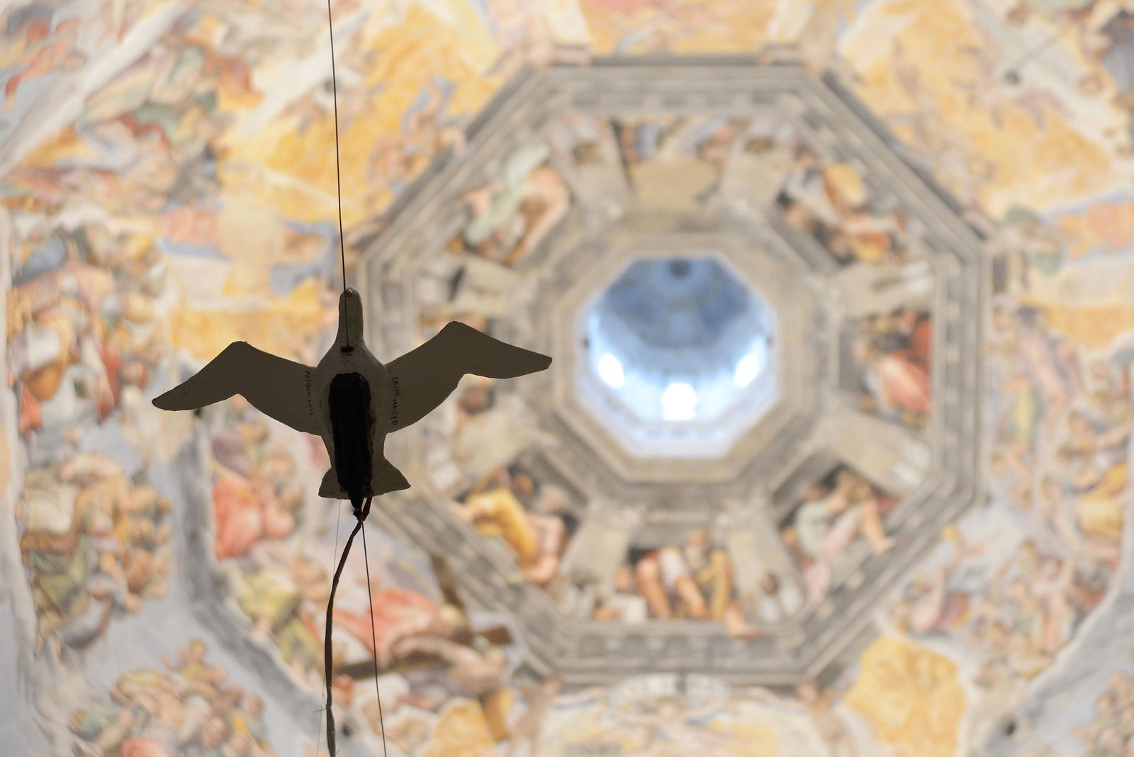 la Colombina dentro il Duomo