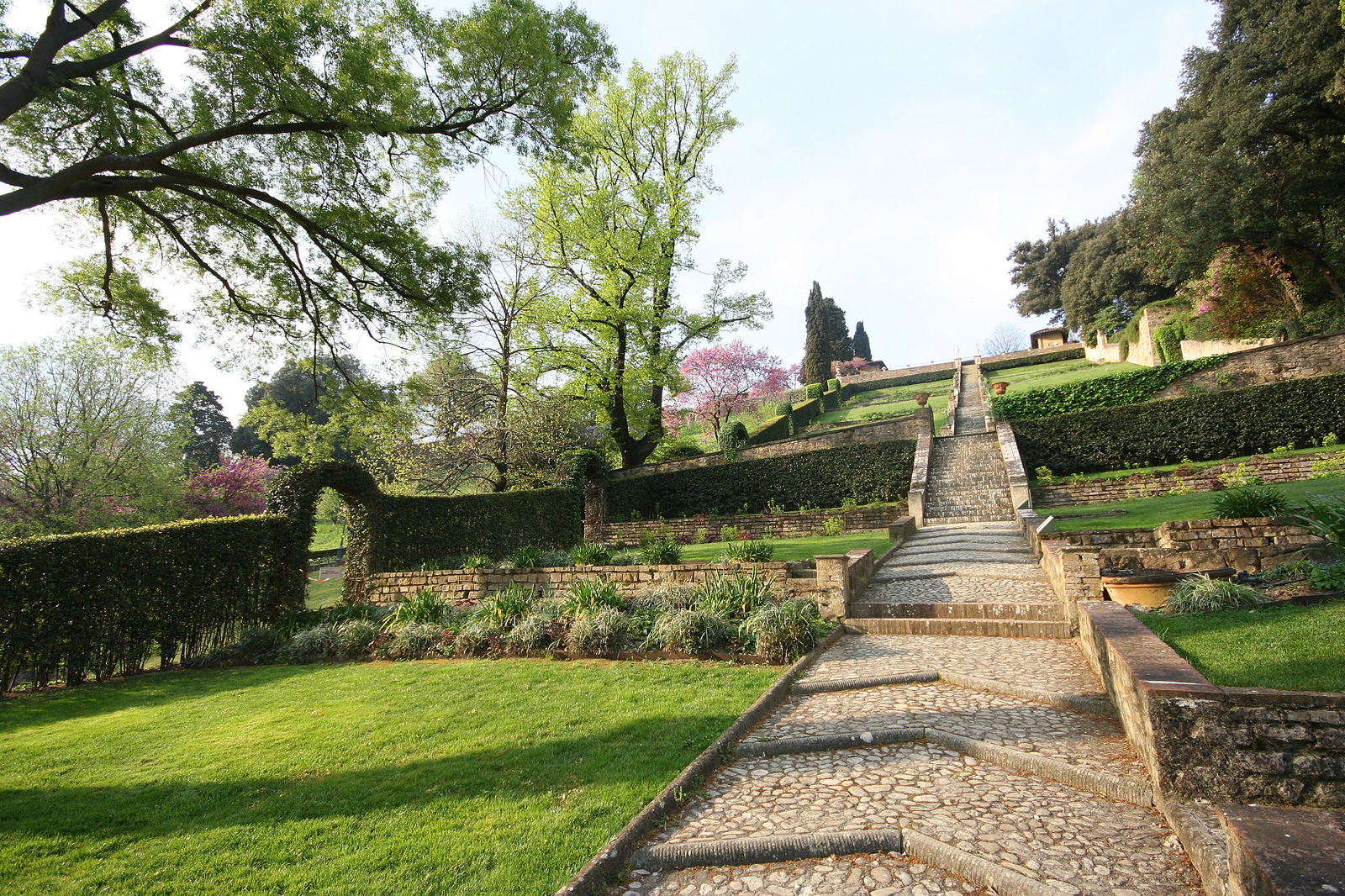 Bardini Gardens - Baroque stairs