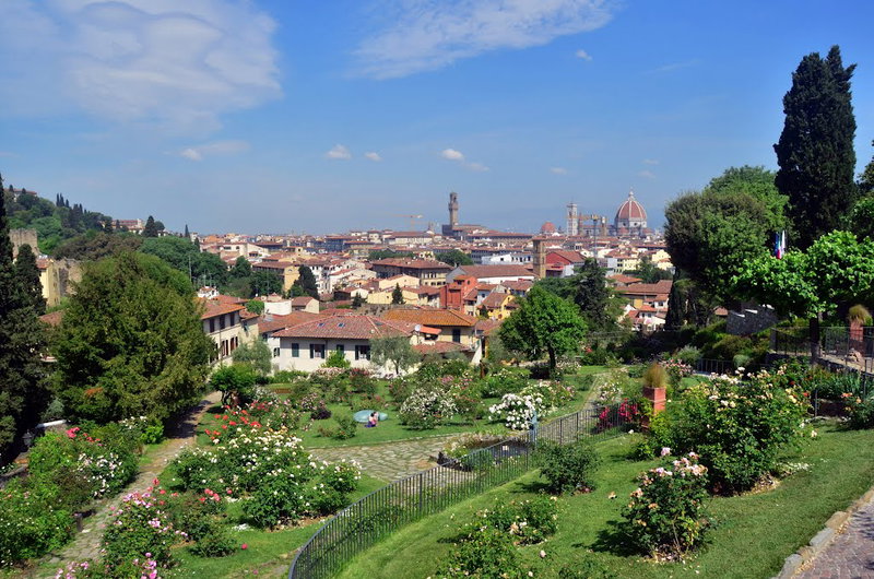 Rose Garden: an outdoor visit while exploring Florence