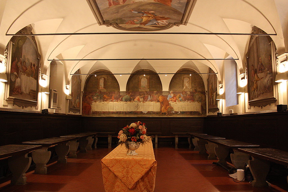 The Last Supper at Convitto della Calza in Florence