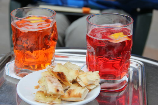 Enjoying Happy Hour or Aperitivo in Florence