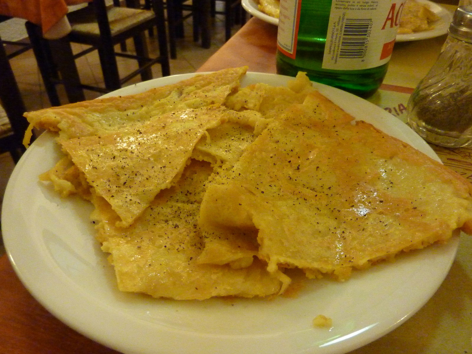 Cecina from Livorno, Tuscany