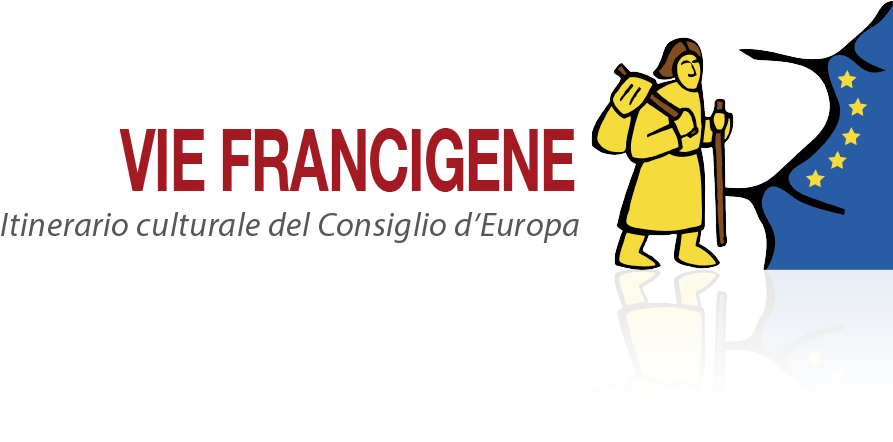 logo for the via francigena in Tuscany
