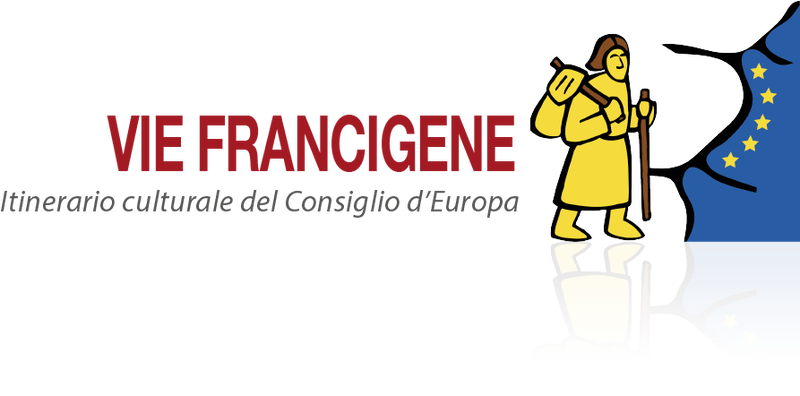 logo for the via francigena in Tuscany