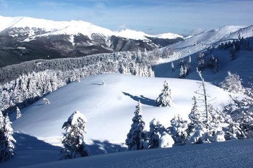 Snow in Tuscany