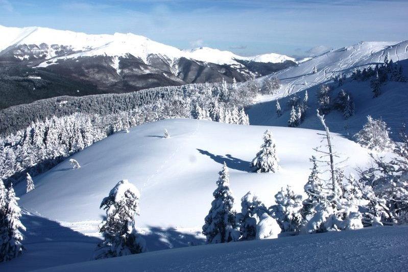 Snow in Tuscany