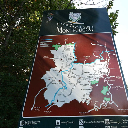 Montecucco Wine Road