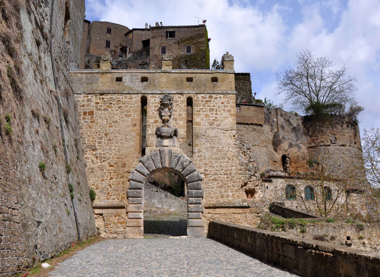 Sorano, in the City of Tufo, in the Maremma, Tuscany