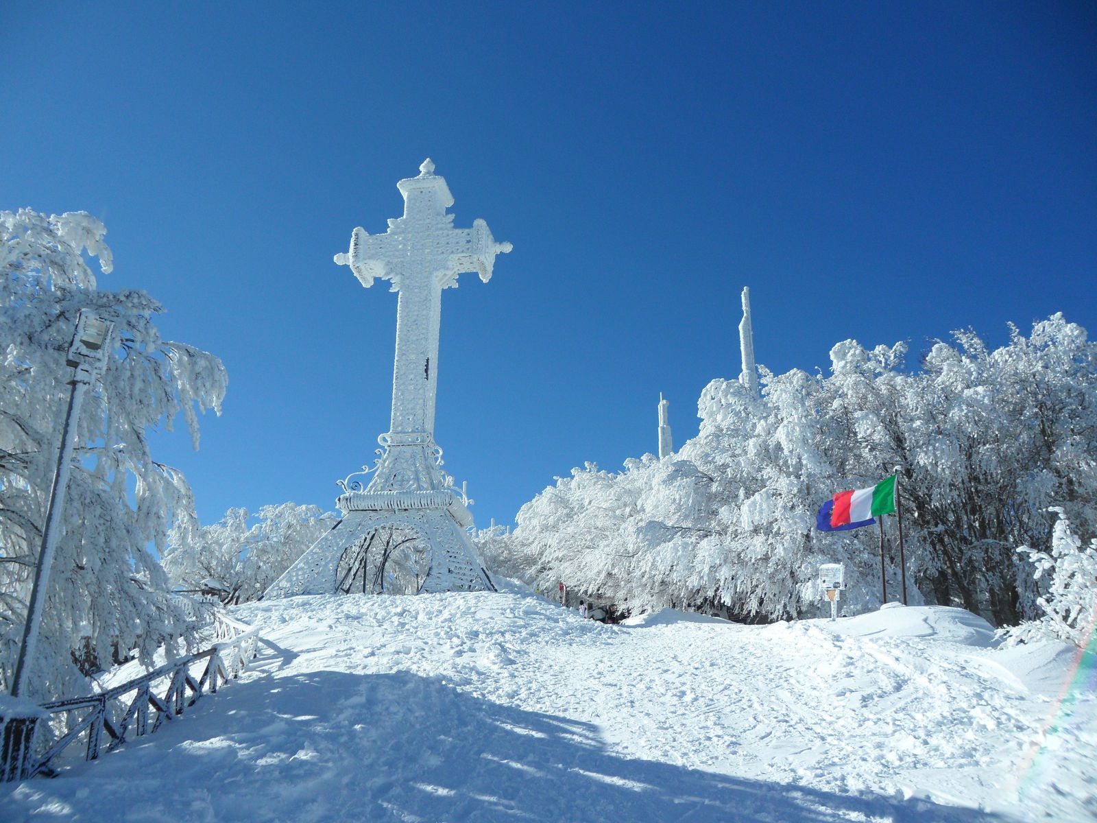 Winter sports at Monte Amiata in Tuscany