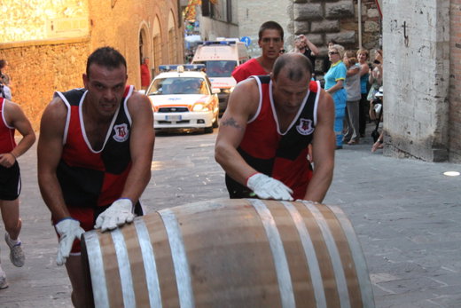 The Bravio delle Botti in Montepulciano