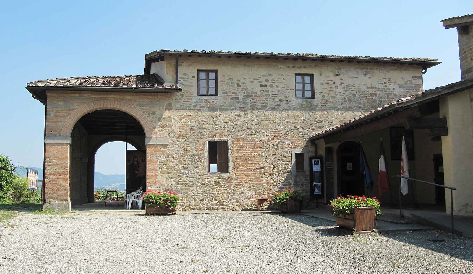 House of Giotto restructured in Mugello