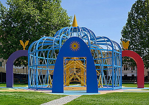 The Flying Garden in Pistoia