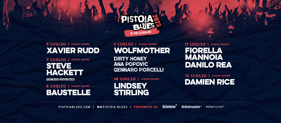 Not Just Blues at the Pistoia Blues Festival
