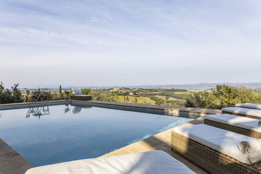 Luxury Farmhouse Apartments with view of San Gimignano