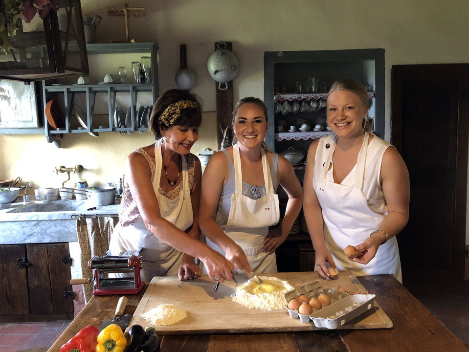 Cooking Class at Borgo Argenina in Chianti