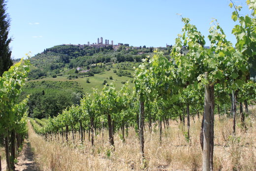 How to get to San Gimignano from Florence or Siena