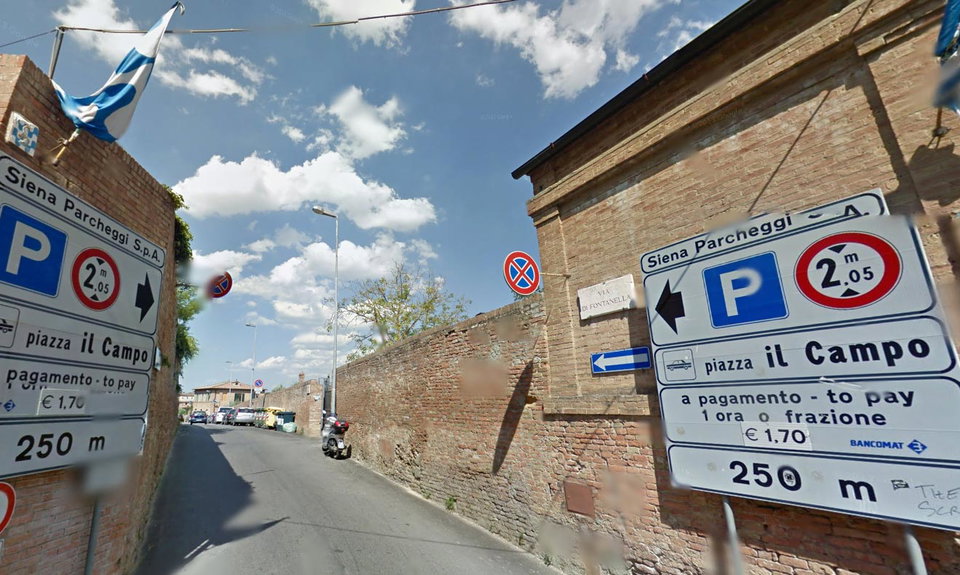 Parking Lots in Siena
