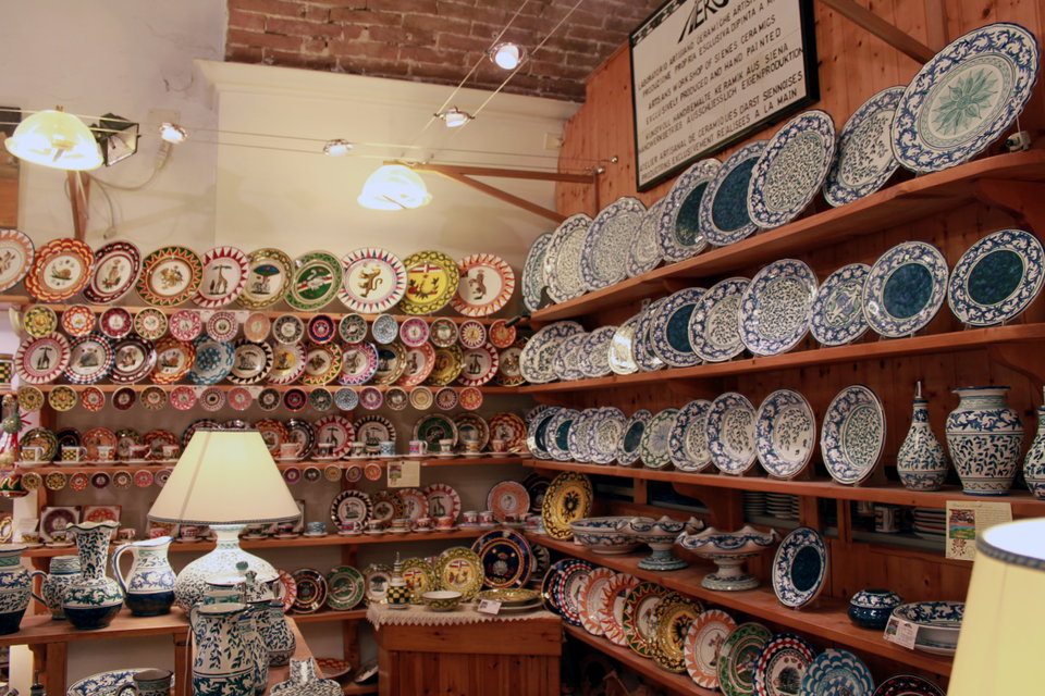 Shopping in Siena