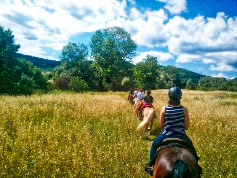 Spring Tours from Florence: Horseback in Chianti