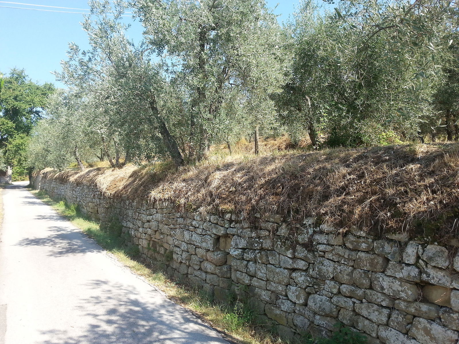 One of the picturesque scenes on the via dei setteponti in Loro Ciuffenna
