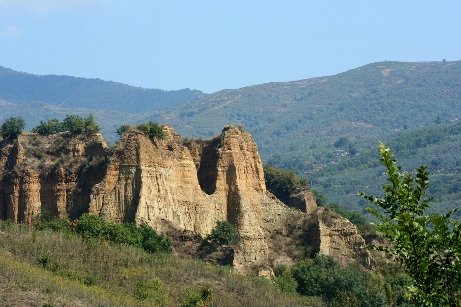 Le Balze just outside of Loro Ciuffenna