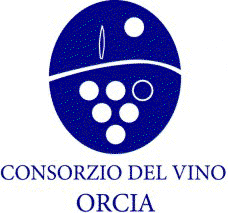 Logo Orcia DOC wines in Val d'Orcia Tuscany